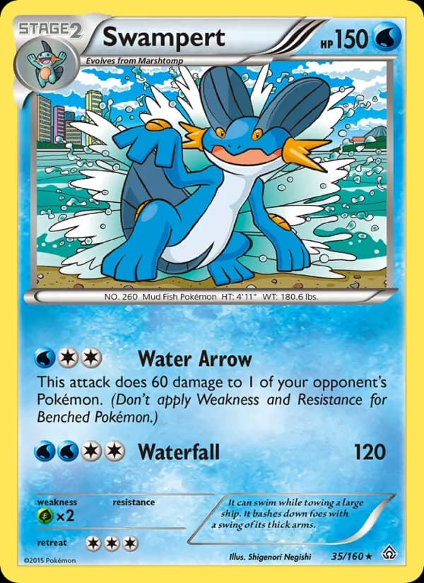 Swampert card image