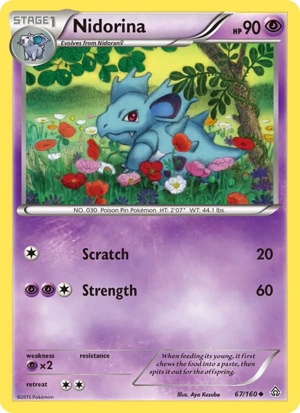 Nidorina card image