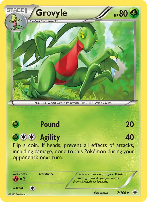 Grovyle card image