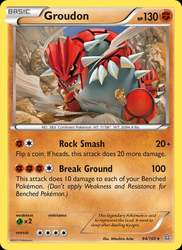 Groudon card image