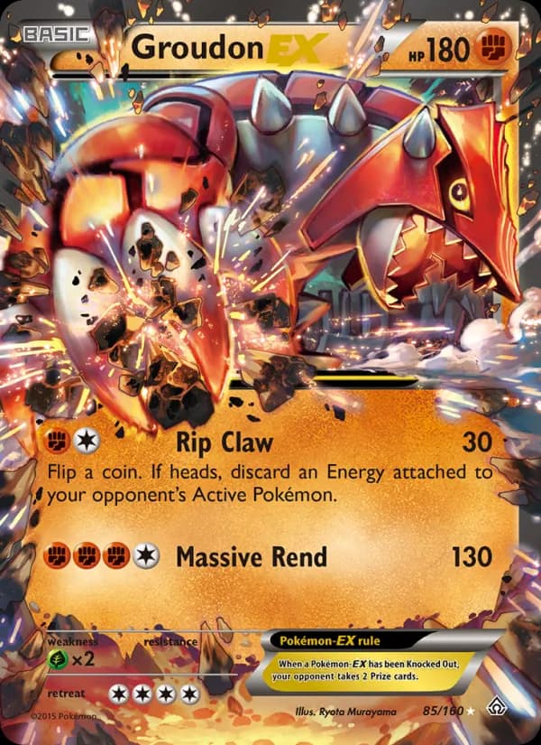 Groudon EX card image