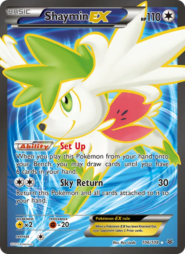 Shaymin EX card image