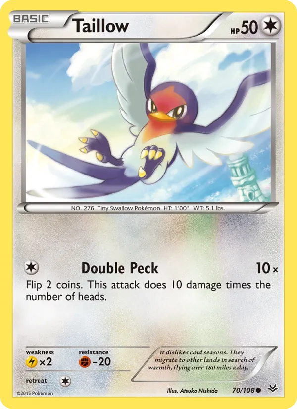 Taillow card image