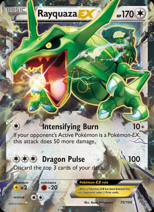 Rayquaza EX card image