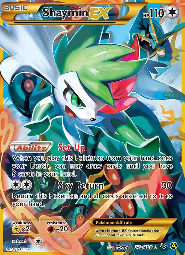 Shaymin EX card image