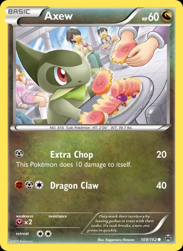 Axew card image