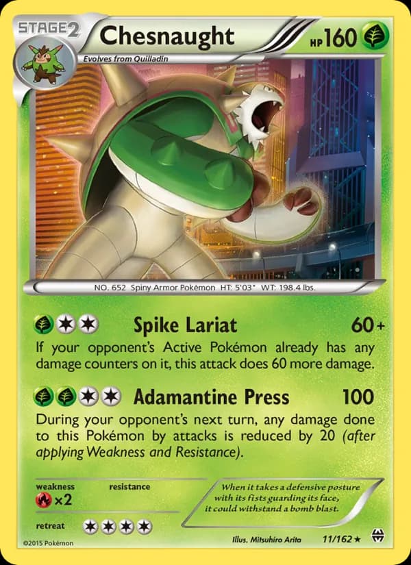 Chesnaught card image