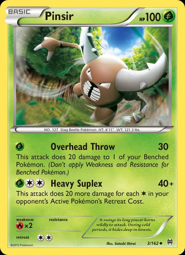 Pinsir card image