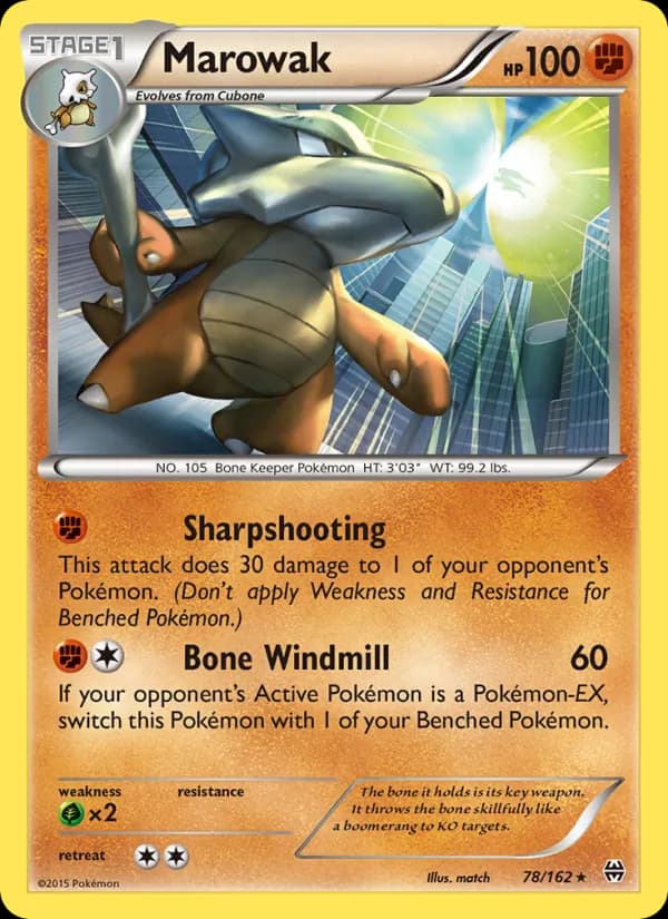 Marowak card image