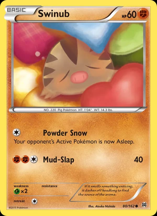 Swinub card image