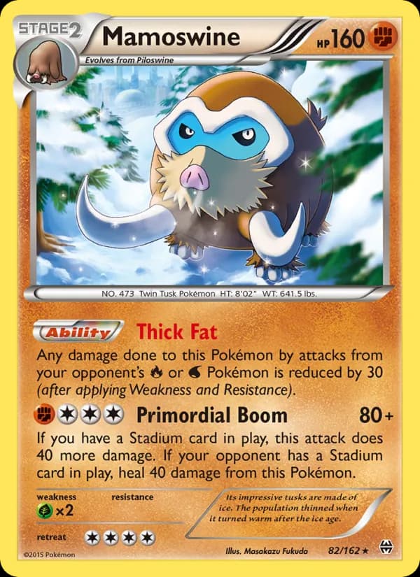Mamoswine card image