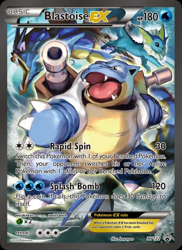 Blastoise EX card image