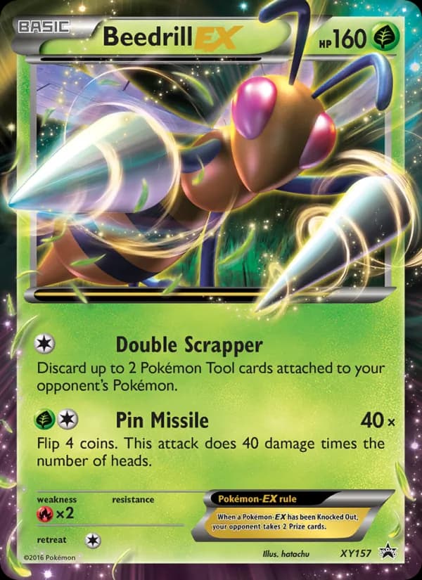Beedrill EX card image