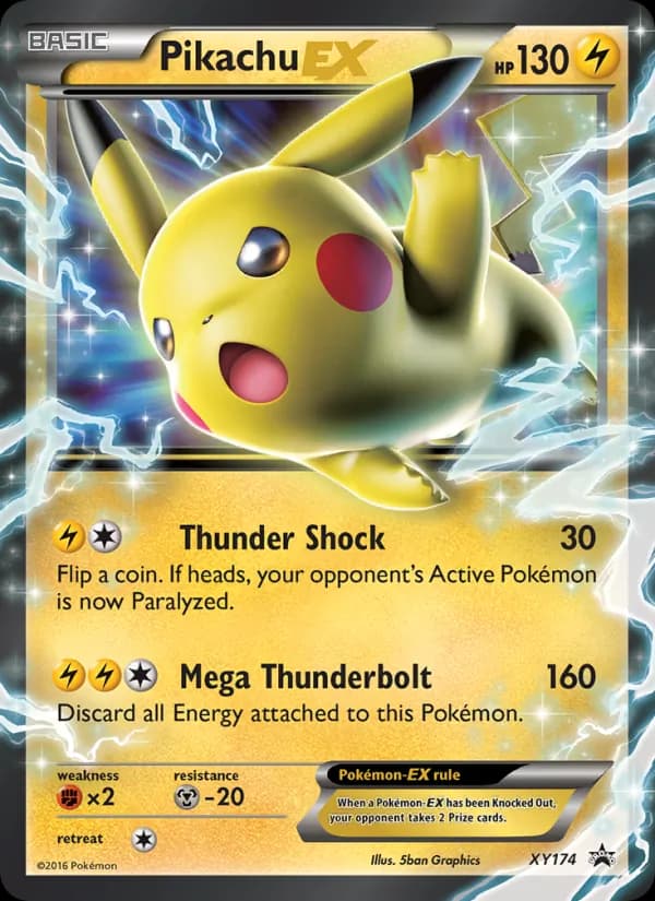 Pikachu-EX card image