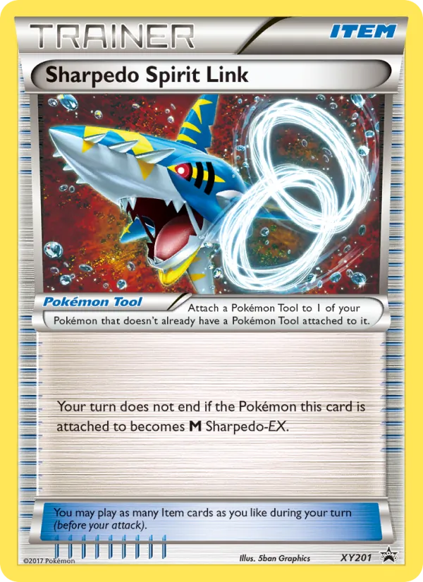 Sharpedo Spirit Link card image