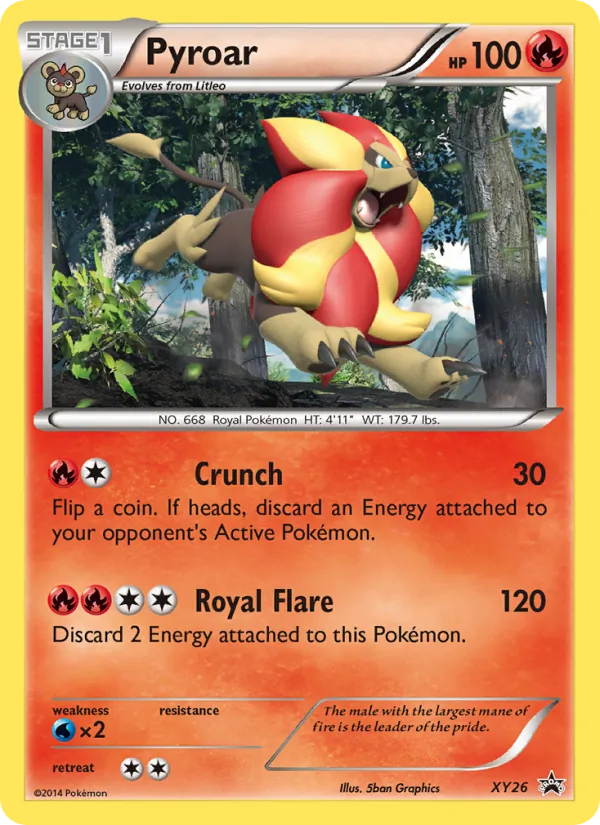 Pyroar card image