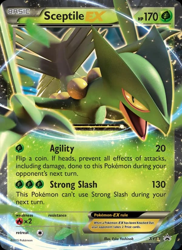 Sceptile EX card image