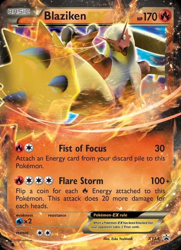 Blaziken EX card image