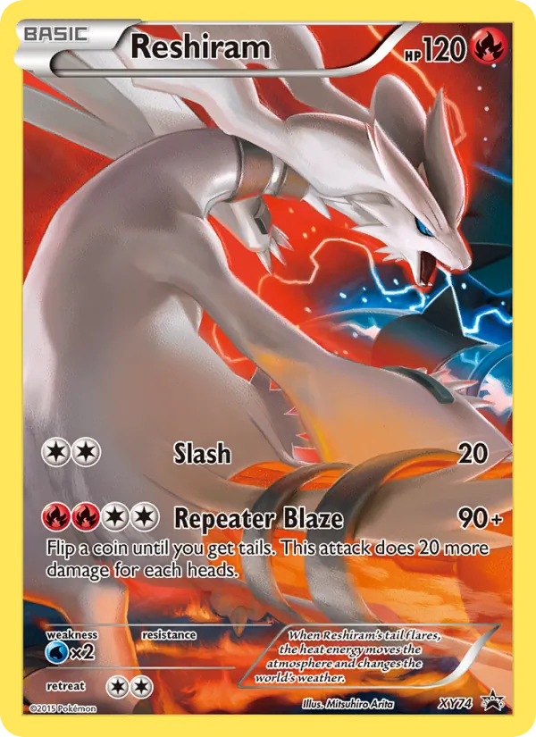 Reshiram card image