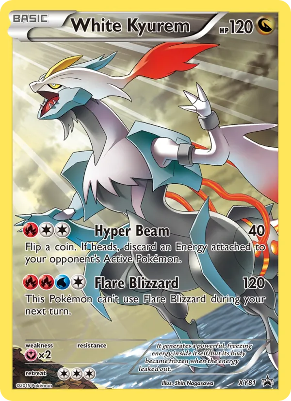 White Kyurem card image