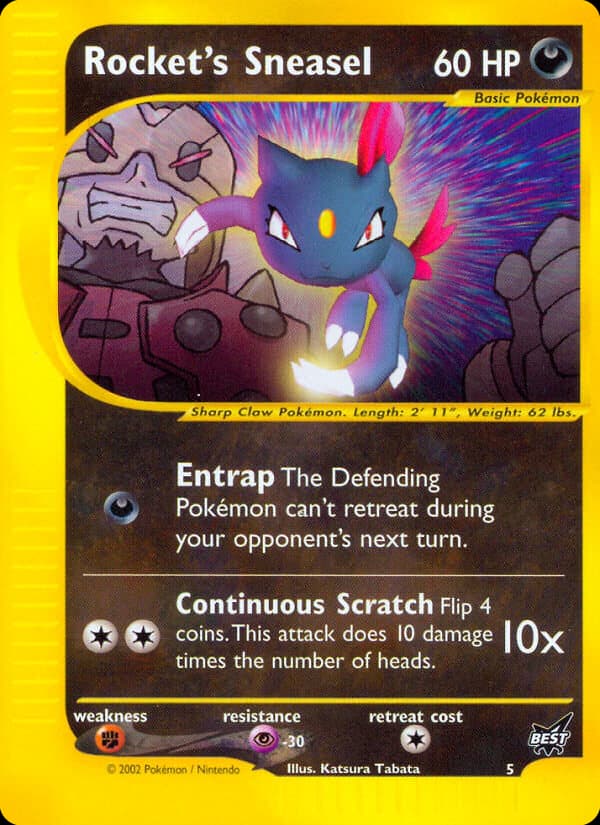 Rocket’s Sneasel card image