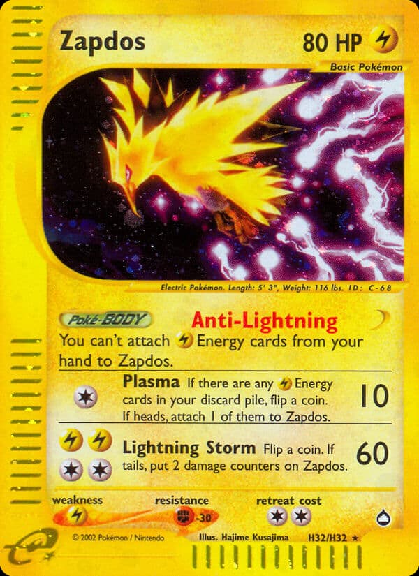 Zapdos card image