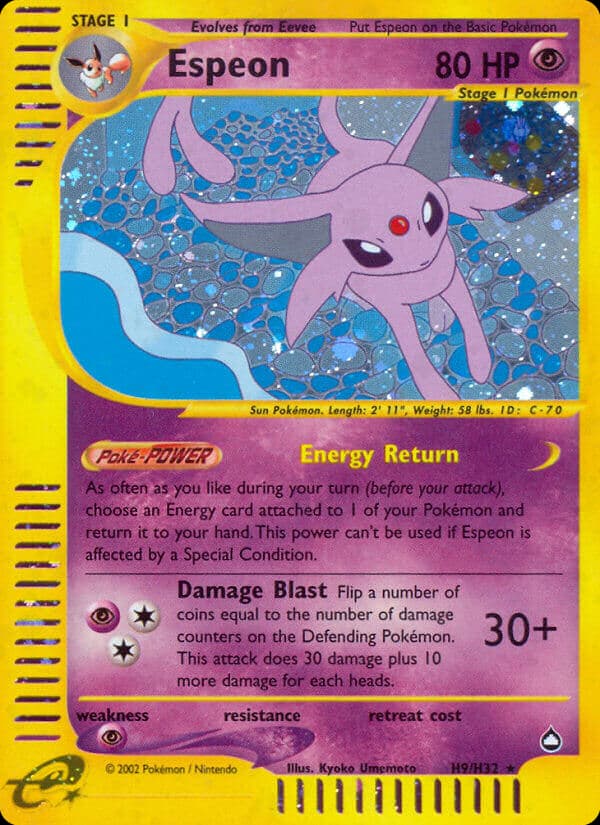 Espeon card image
