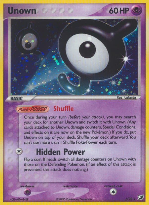 Unown card image