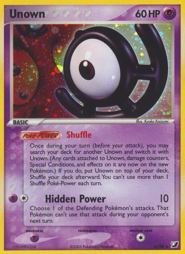 Unown card image