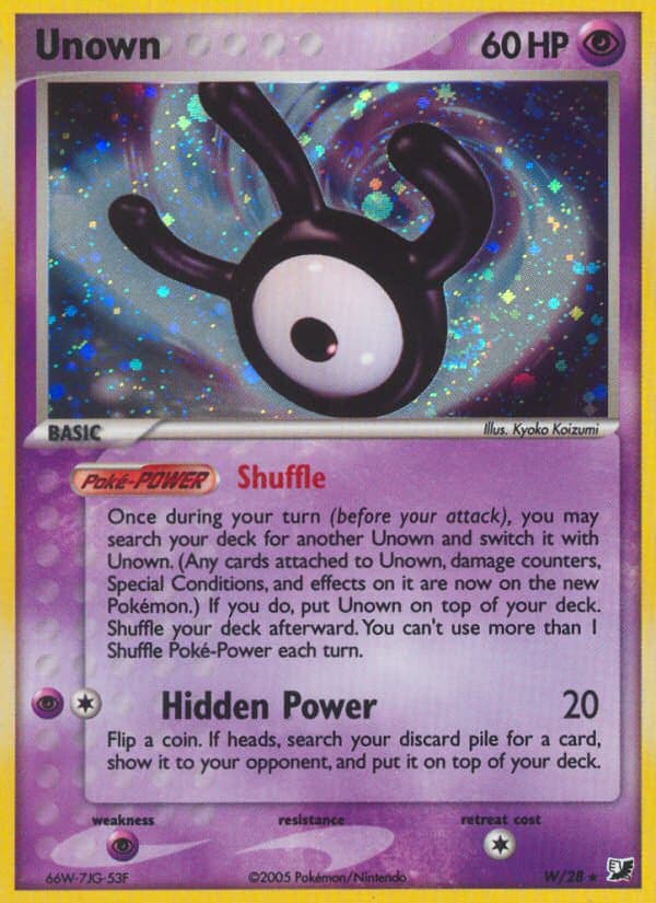 Unown card image
