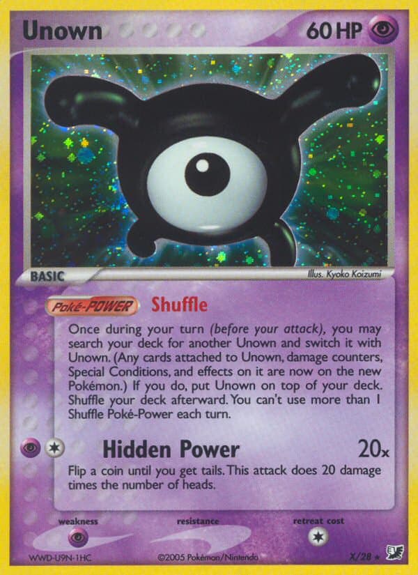 Unown card image
