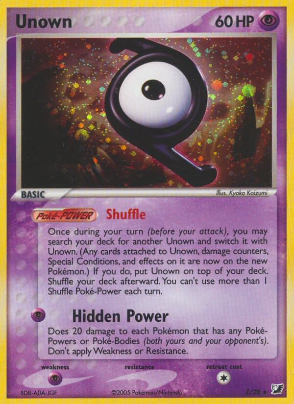 Unown card image