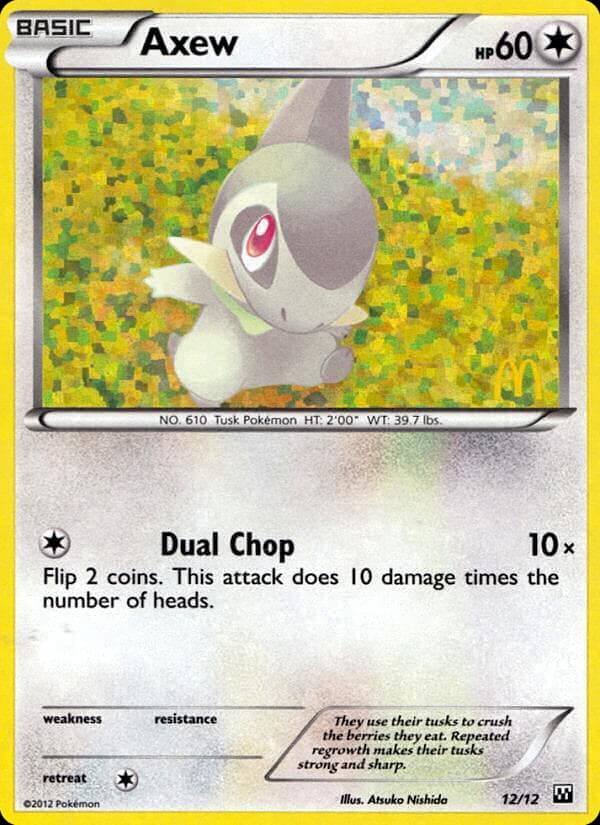 Axew card image
