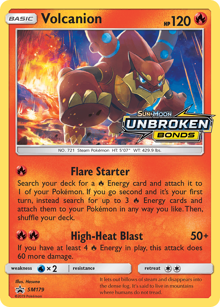 Volcanion card image