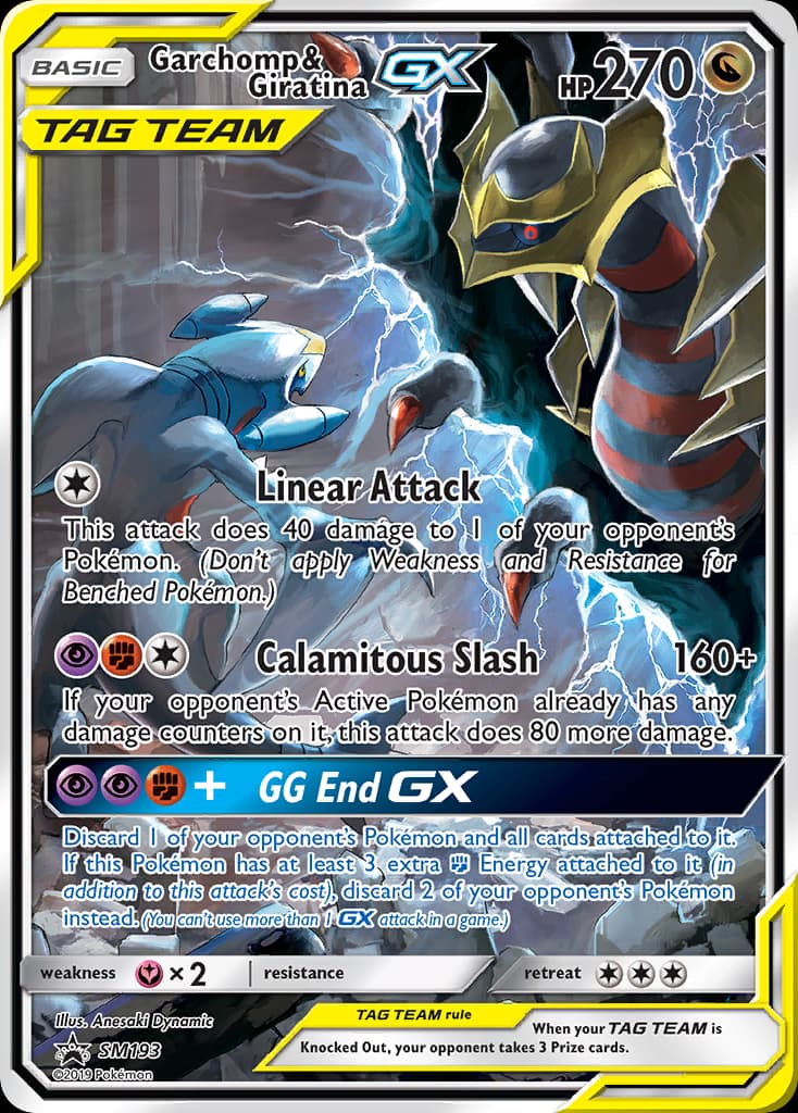 Garchomp & Giratina GX card image