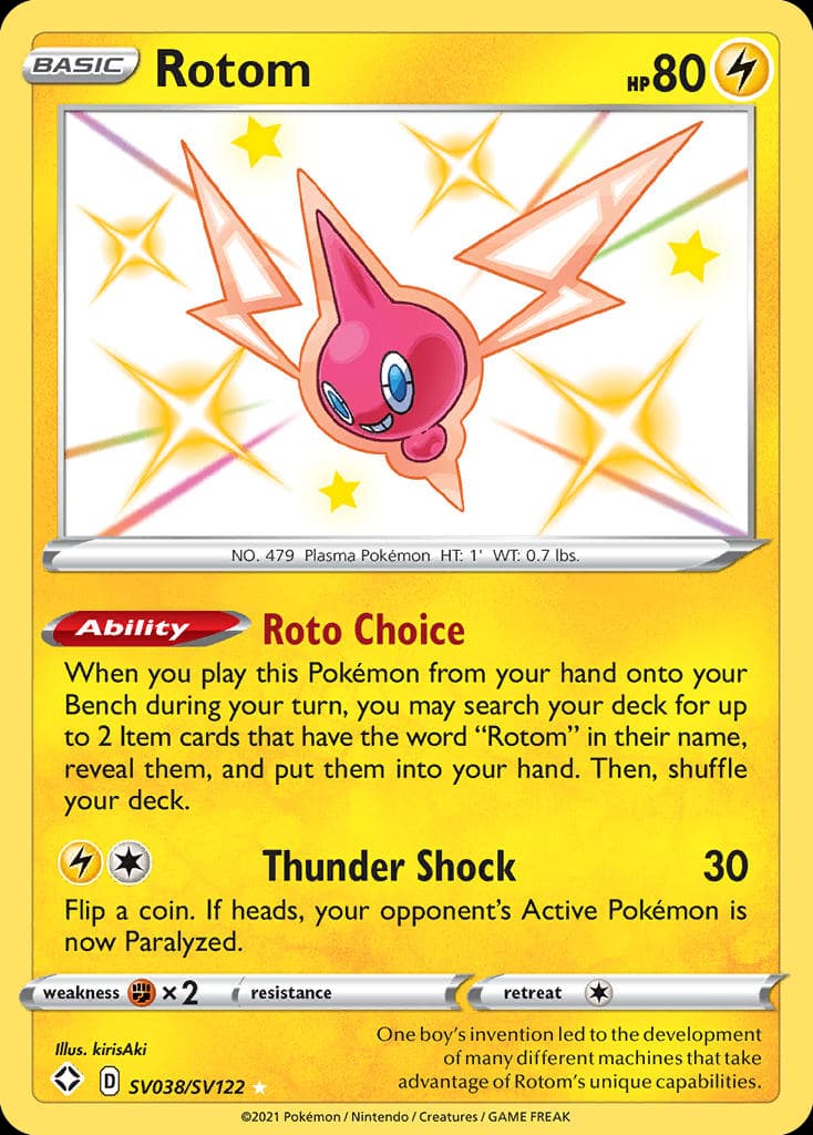 Rotom card image