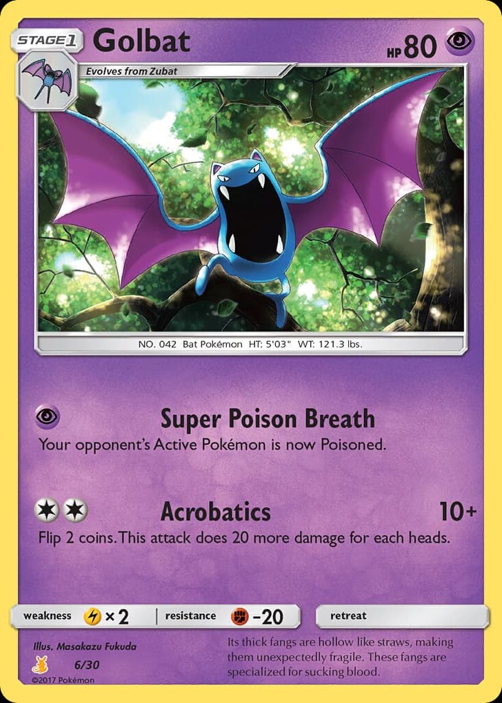 Golbat card image