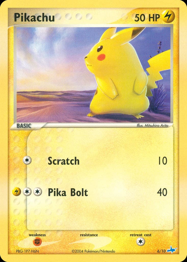 Pikachu card image