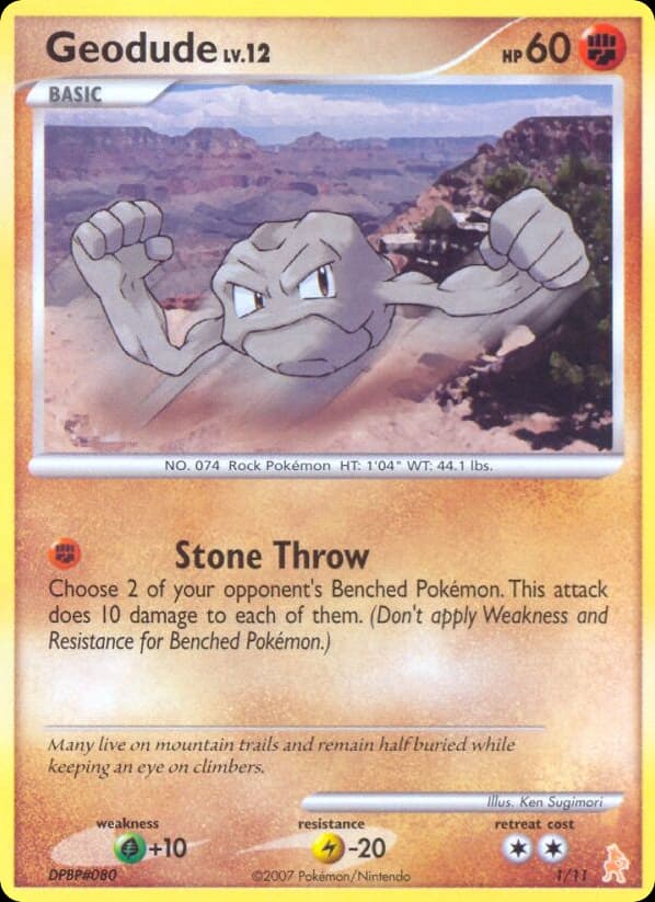 Geodude card image