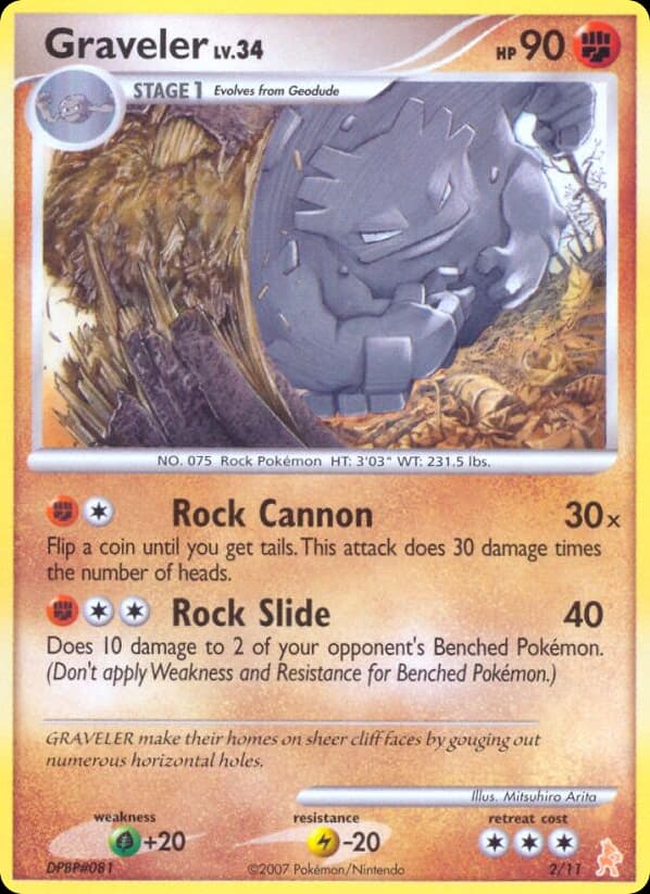 Graveler card image