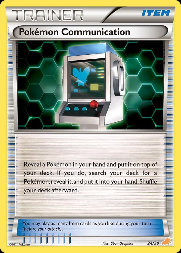 Pokémon Communication card image