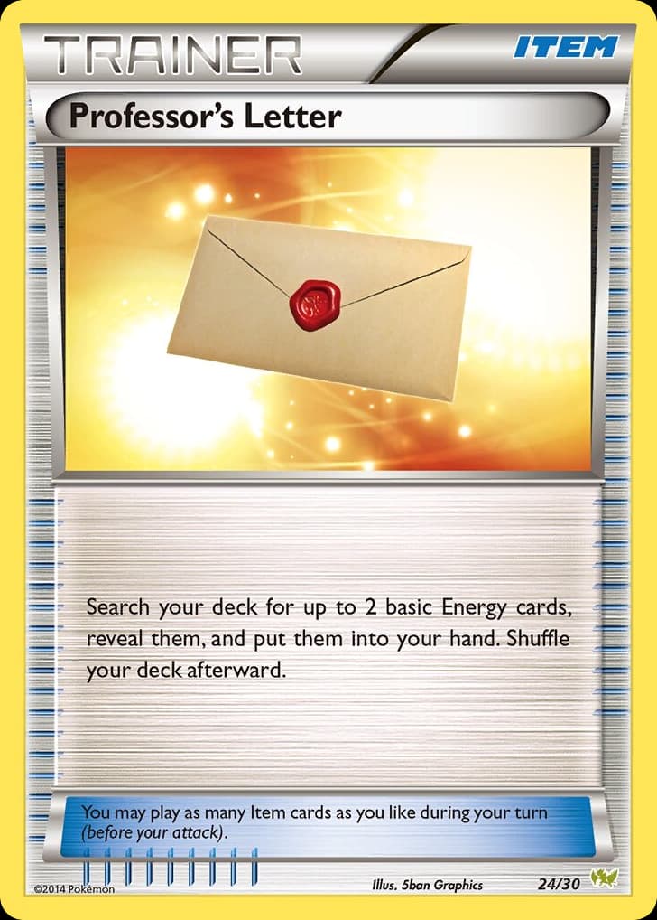 Professor’s Letter card image