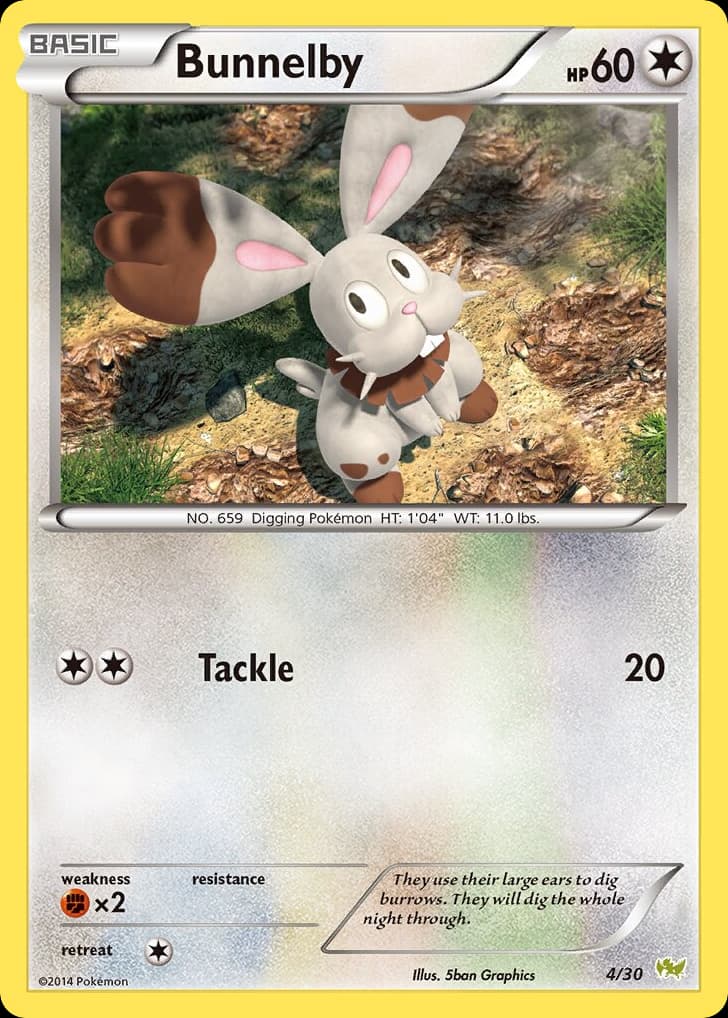 Bunnelby card image