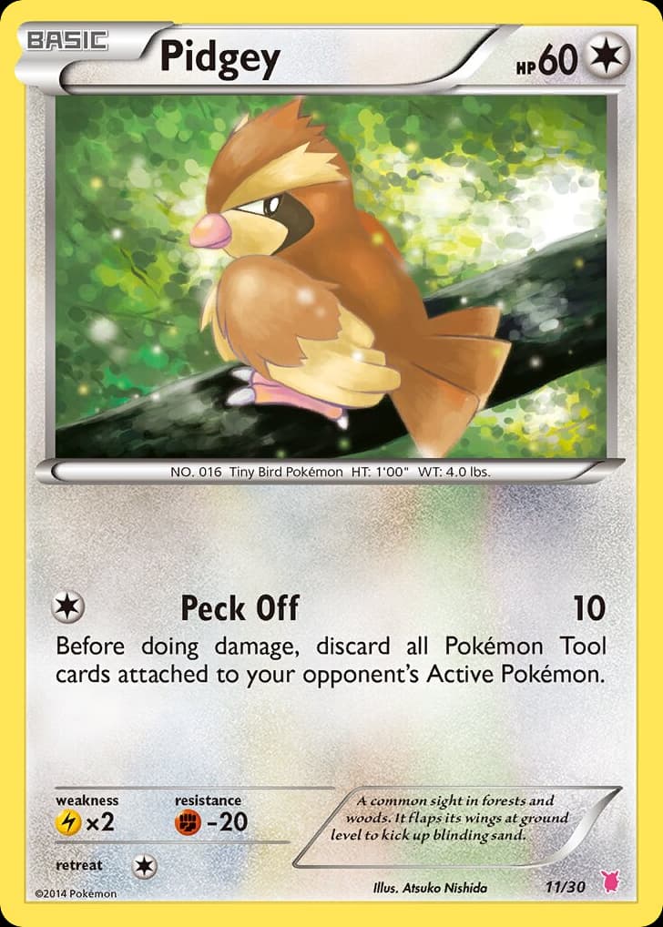 Pidgey card image