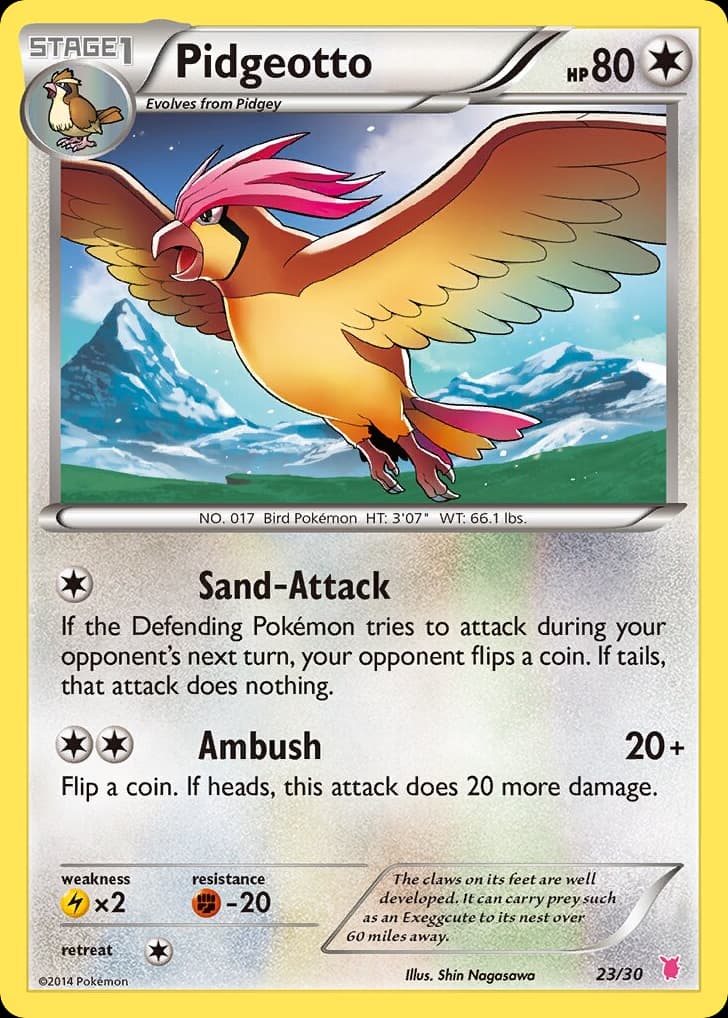 Pidgeotto card image