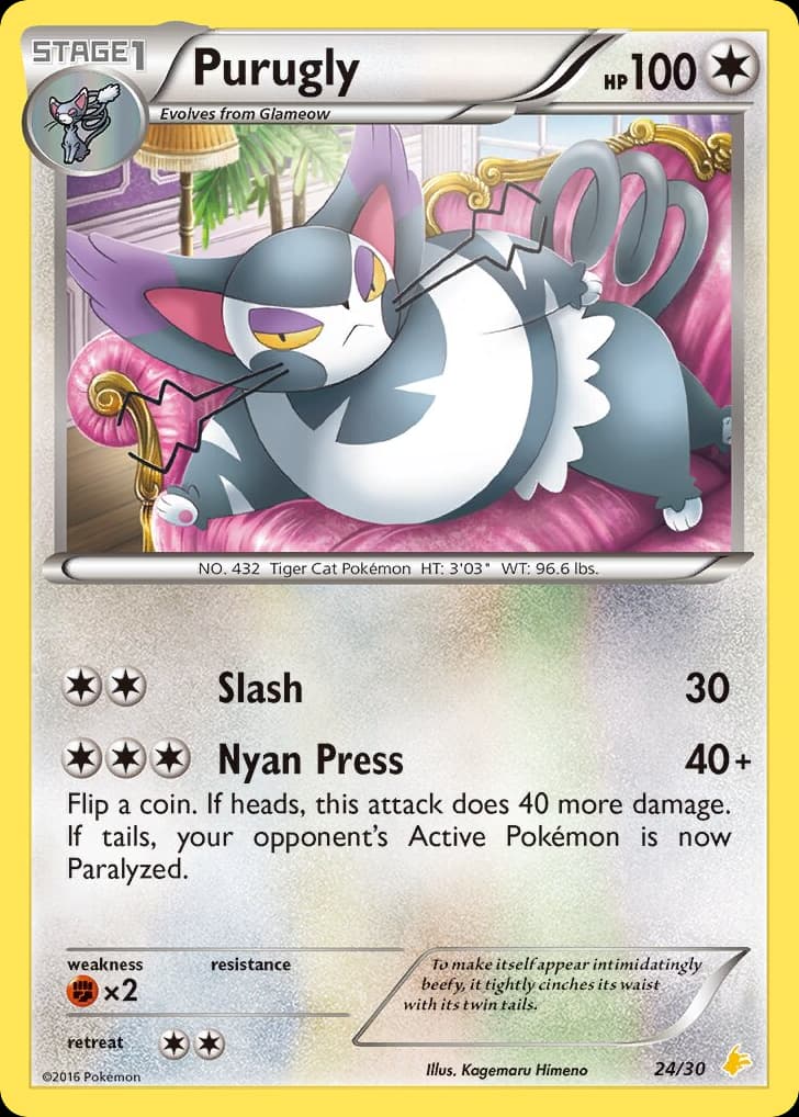 Purugly card image