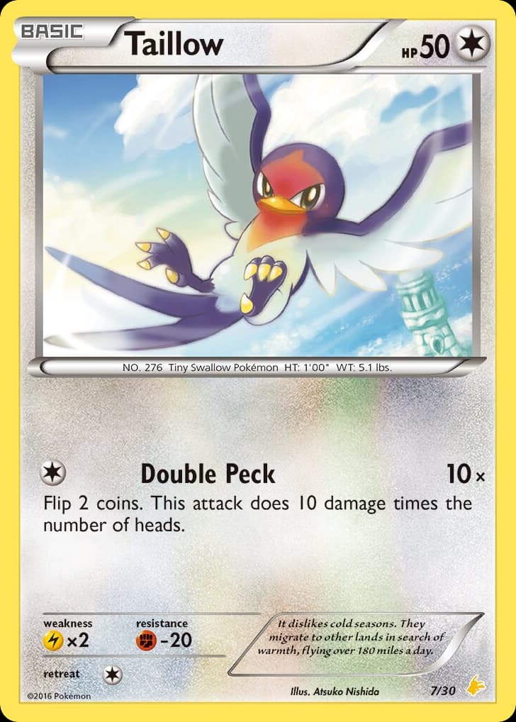 Taillow card image