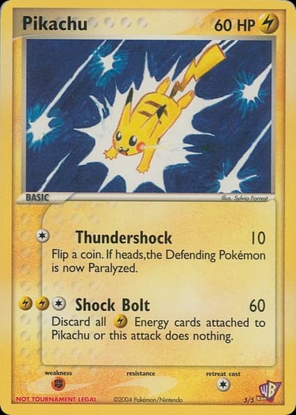 Pikachu card image