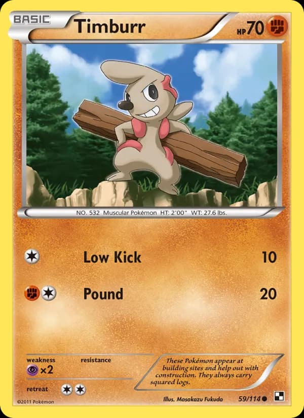 Timburr card image