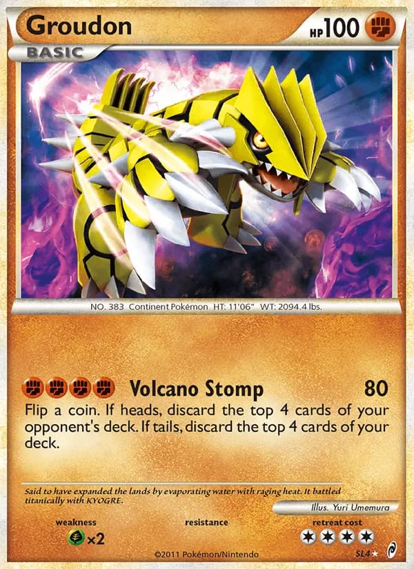 Groudon card image